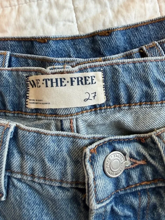 Free People We The Free Eden High Slouchy Flare Jeans NWT 27 Fast Forward - Picture 5 of 11